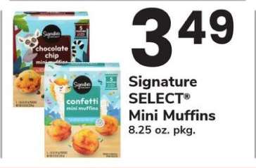 Signature SELECT Mini Muffins