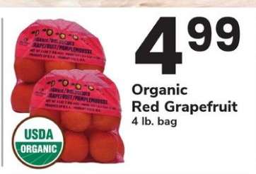 Organic Red Grapefruit