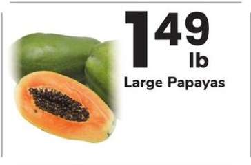 Large Papayas