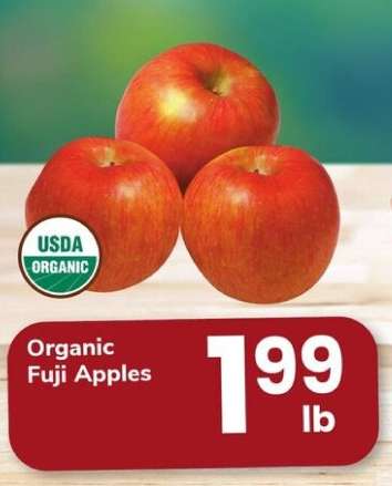 Organic Fuji Apples