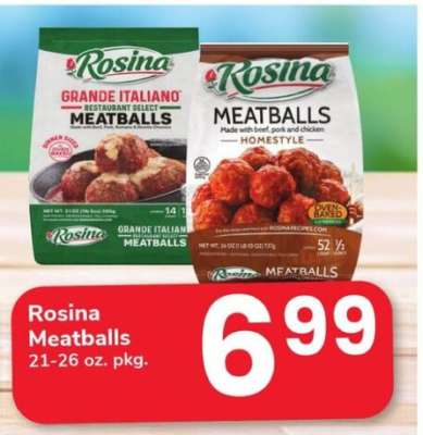 Rosina Meatballs
