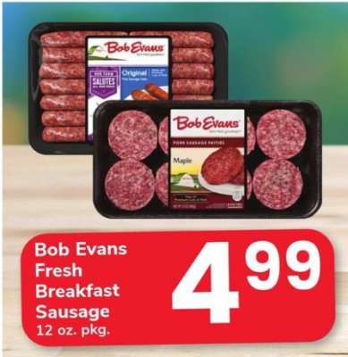 Bob Evans Fresh Breakfast Sausage