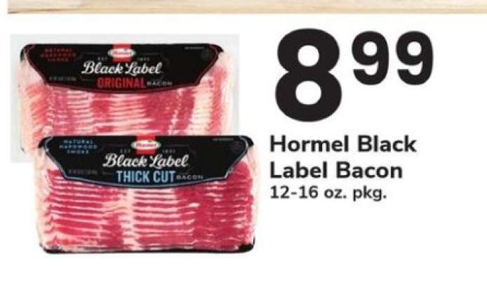 Hormel Black Label Bacon