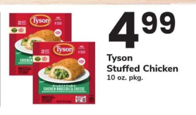 Tyson Stuffed Chicken