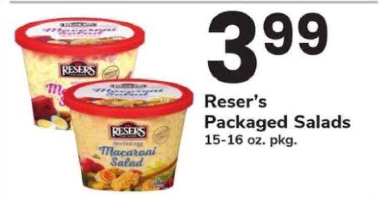 Reser's Packaged Salads