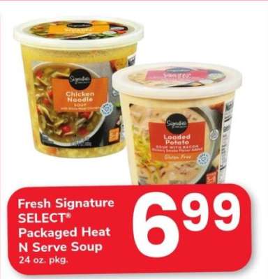 Fresh Signature SELECT Packaged Heat N' Serve Soup