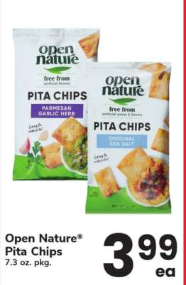 OPEN NATURE PITA CHIPS