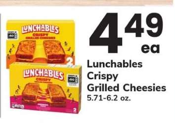 Lunchables Crispy Grilled Cheesies