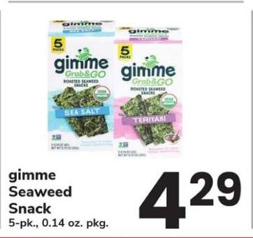 gimme Seaweed Snack
