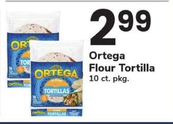 Ortega Flour Tortilla