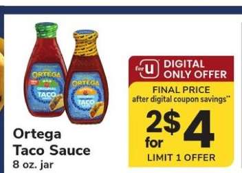 Ortega Taco Sauce*