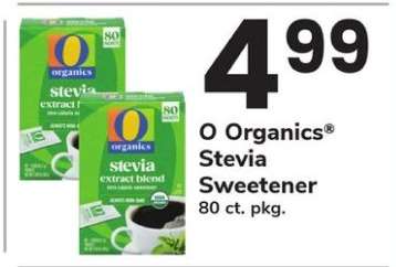 O Organics Stevia Sweetener