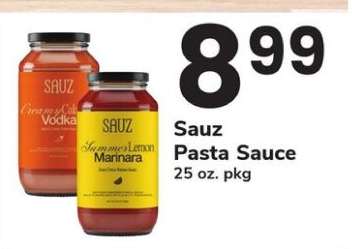 Sauz Pasta Sauce