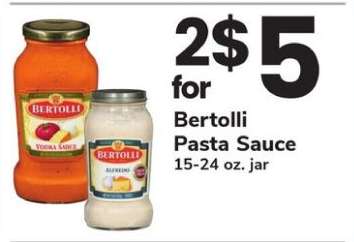 Bertolli Pasta Sauce