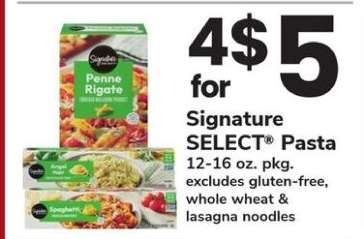 Signature Select Pasta