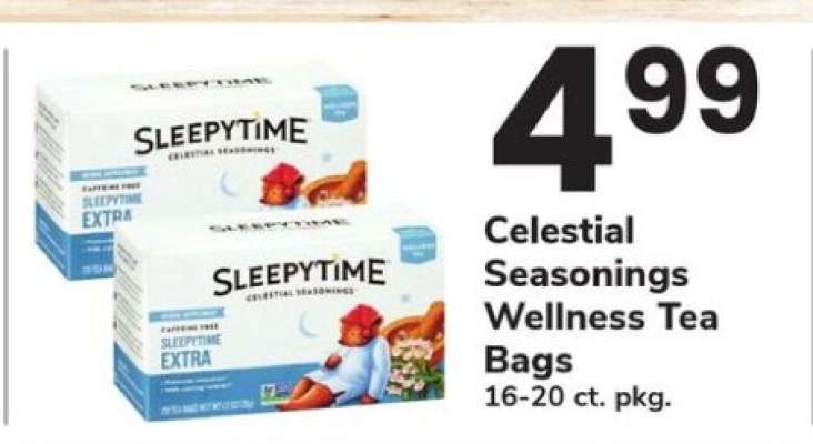 Celestial Seasonings Wellness Tea Bags