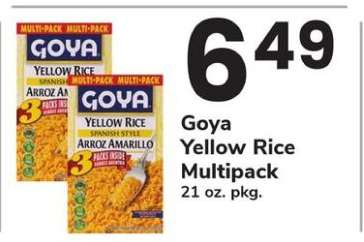 Goya Yellow Rice Multipack