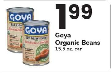 Goya Organic Beans