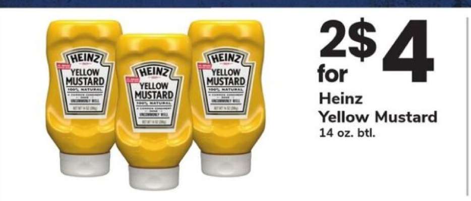Heinz Yellow Mustard