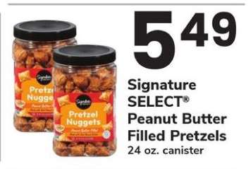 Signature SELECT Peanut Butter Filled Pretzels