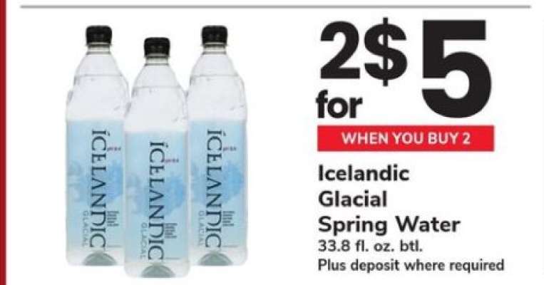 Icelandic Glacial Spring Water