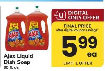 Ajax Liquid Dish Soap