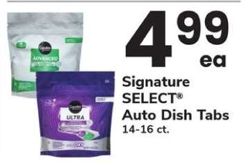 Signature SELECT Auto Dish Tabs