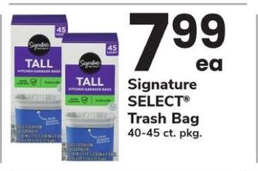 Signature SELECT Trash Bag