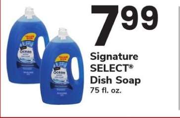 Signature SELECT Dish Soap