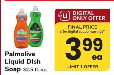 Palmolive Liquid Dish Soap