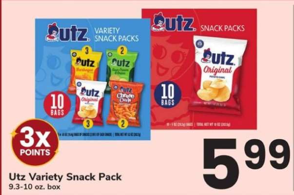 UTZ Variety Snack Pack