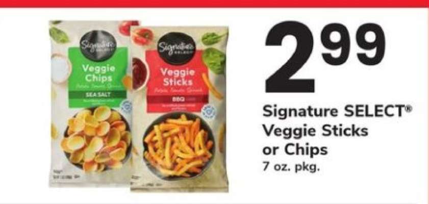 Signature SELECT Veggie Sticks or Chips