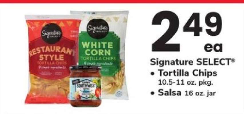 Signature SELECT Tortilla Chips & Salsa