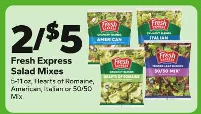 Fresh Express Salad Mixes