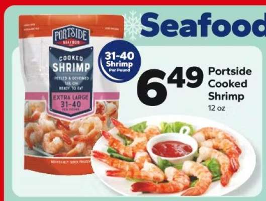 Portside Cooked Shrimp