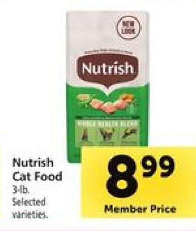 Nutrish Cat Food*