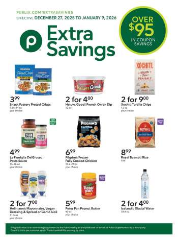Publix Flyer - 12/27/2025 - 01/09/2026.