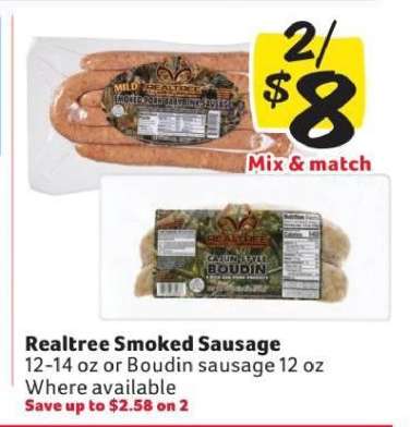 Realtree Smoked Sausage