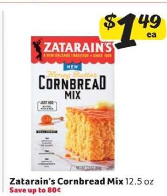 Zatarain's Cornbread Mix