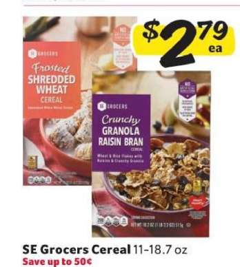 SE Grocers Cereal
