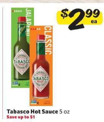 Tabasco Hot Sauce