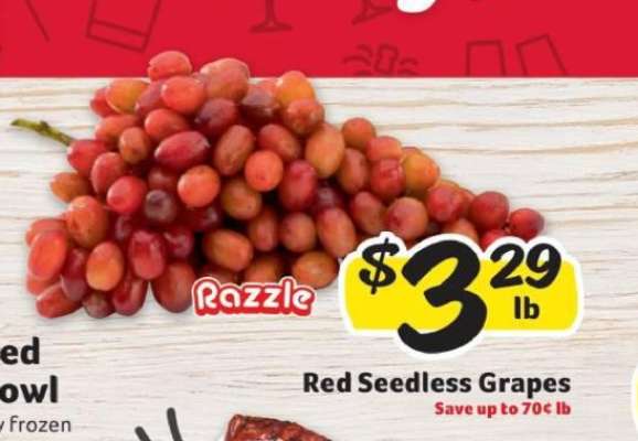 Red Seedless Grapes