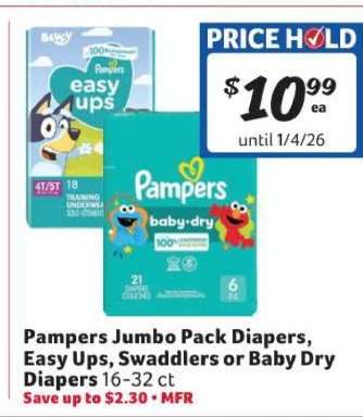 Pampers Jumbo Pack Diapers