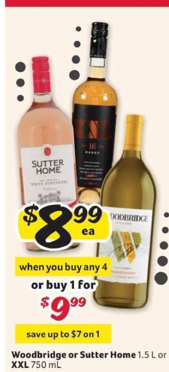 Woodbridge or Sutter Home