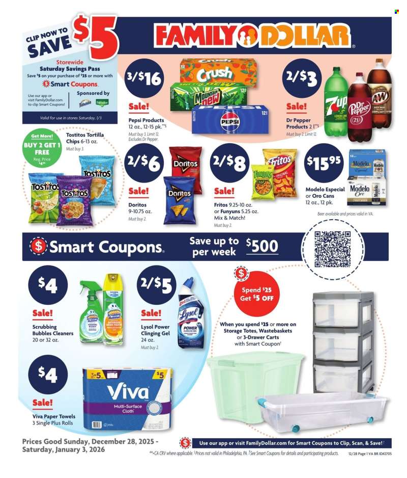 Family Dollar Flyer - 12/28/2025 - 01/03/2026.