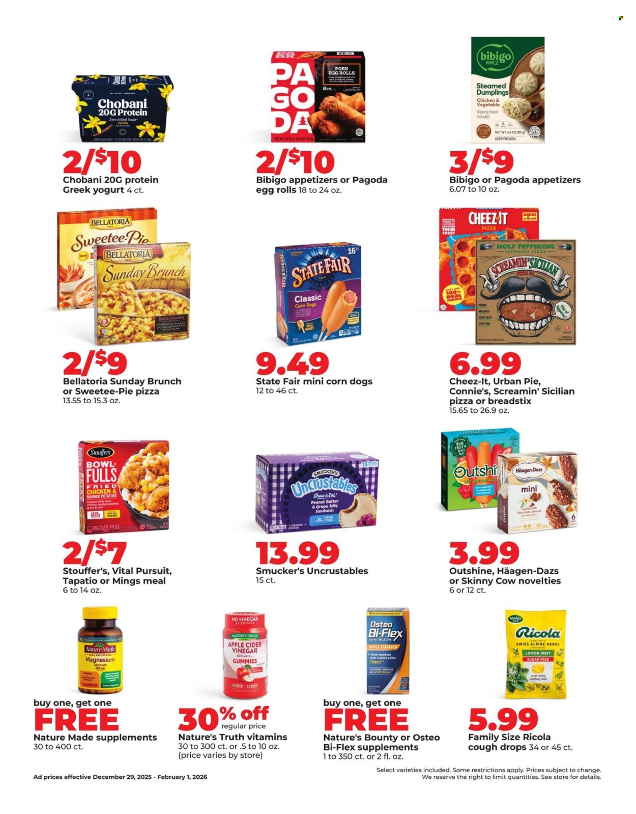 Hy-Vee ad - 12/29/2025 - 02/01/2026. Page 12