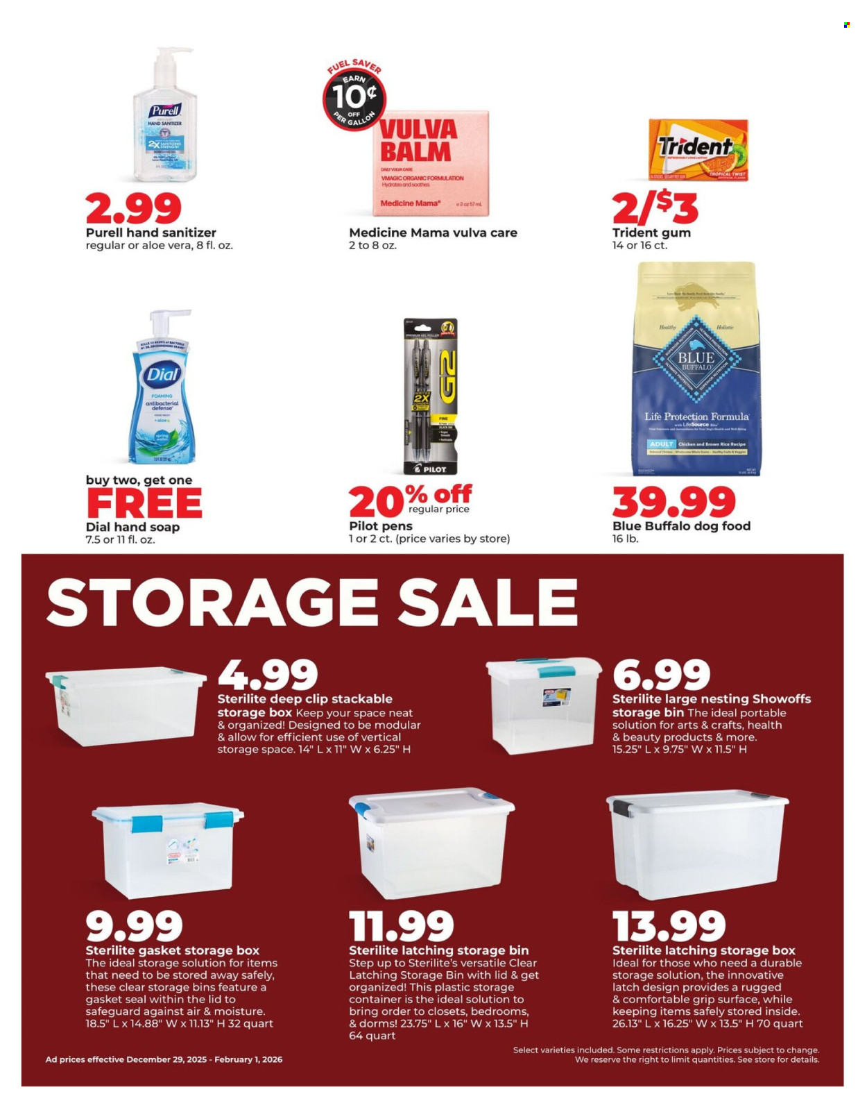 Hy-Vee ad - 12/29/2025 - 02/01/2026. Page 13