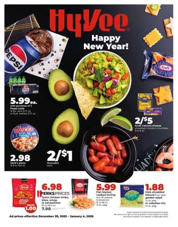 Hy-Vee Flyer - 12/29/2025 - 01/04/2026.