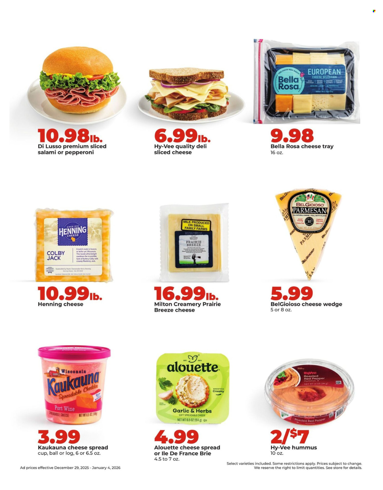 Hy-Vee ad - 12/29/2025 - 01/04/2026. Page 18