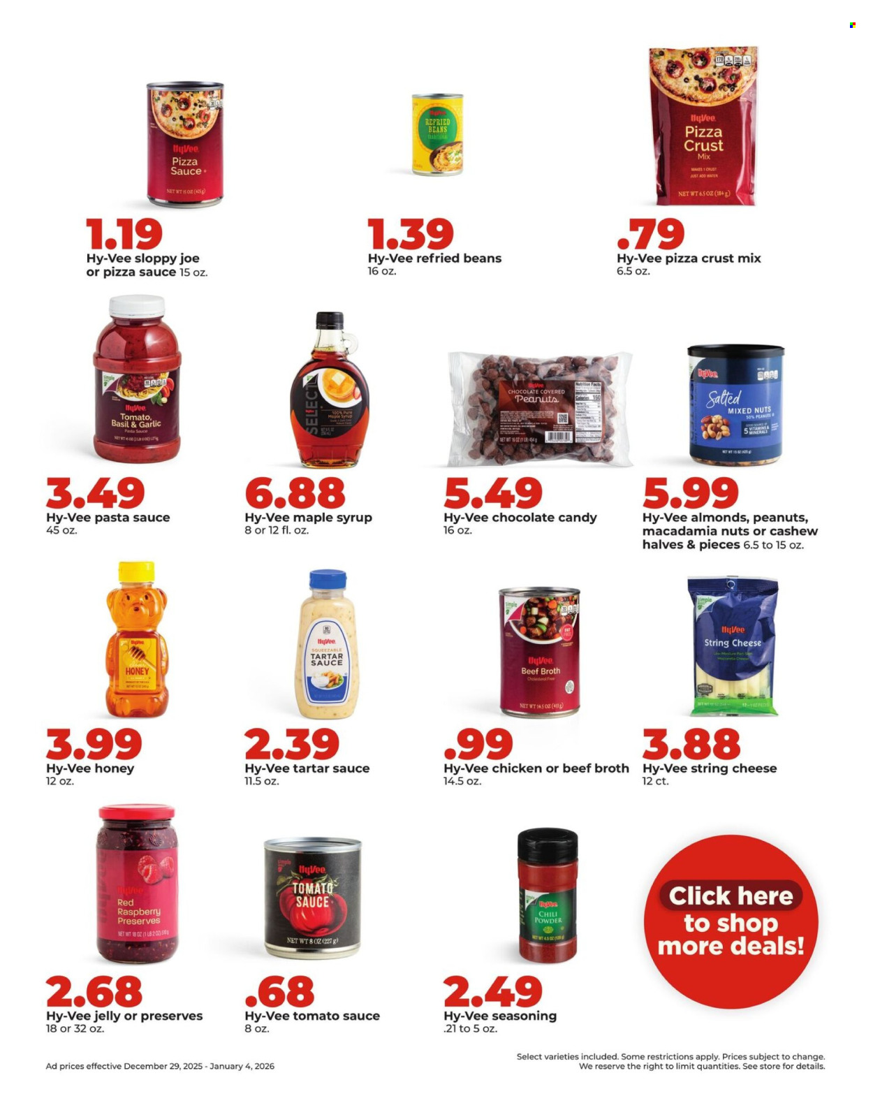 Hy-Vee ad - 12/29/2025 - 01/04/2026. Page 21